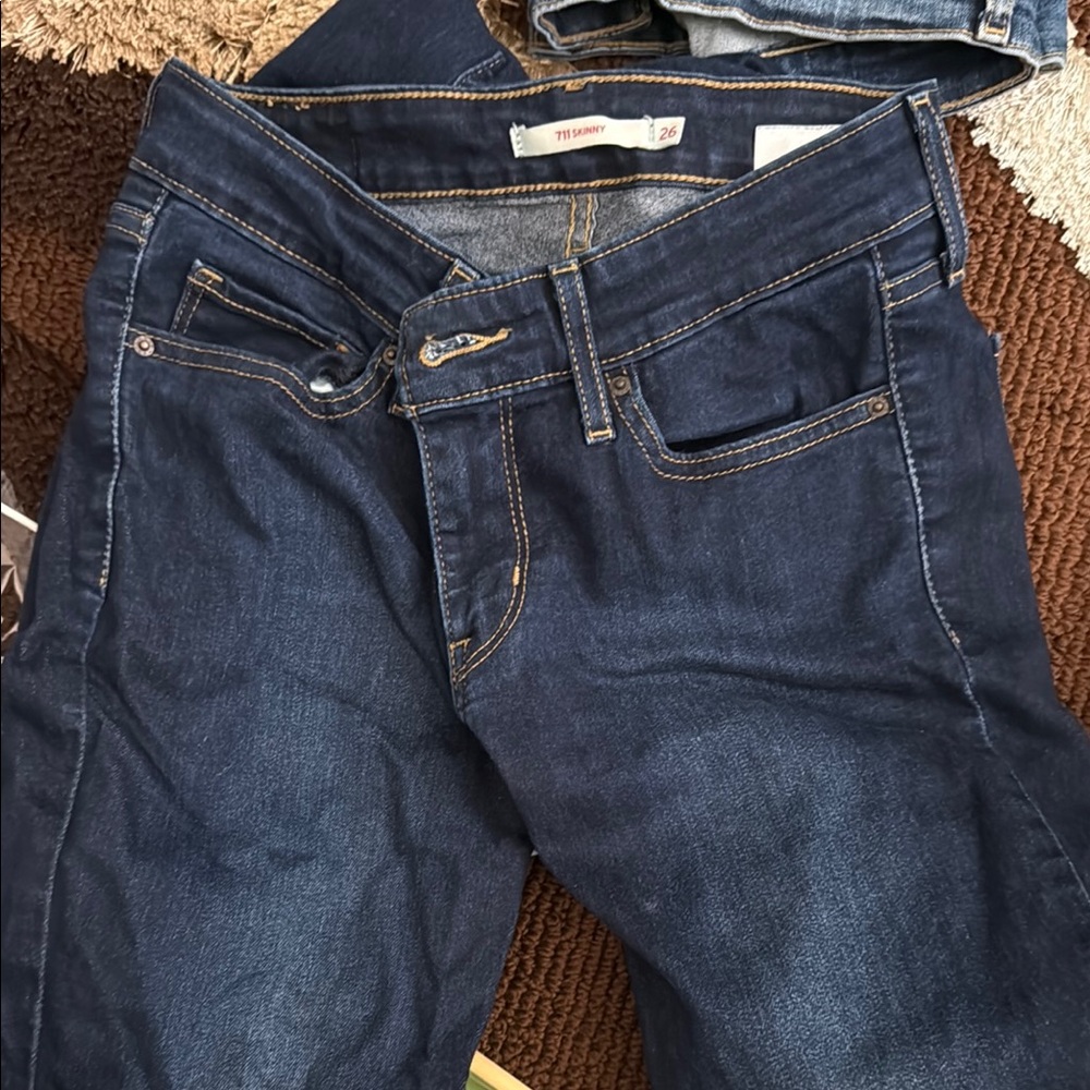 Levi's Dark Blue Women's Jeans